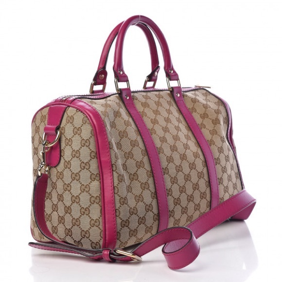 Pink Gucci Boston Bag - Picture 1 of 7